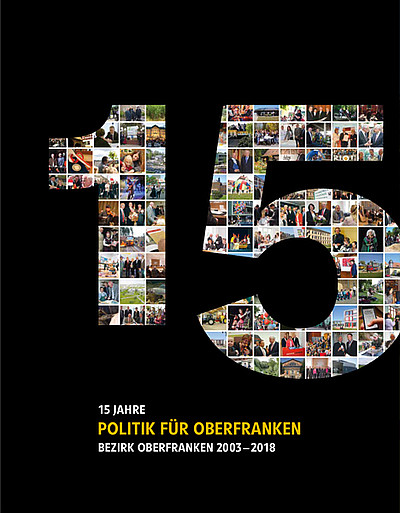 Cover 15 Jahre Politik für Oberfranken